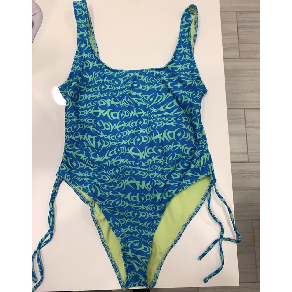 PALOMA WOOL PHELPS BATHING SUIT - LIGHT BLUE